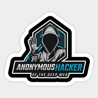 Anonymous Hacker of the Deep Web Sticker